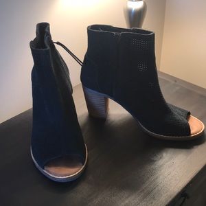 TOMS Majorca Peep Toe Bootie